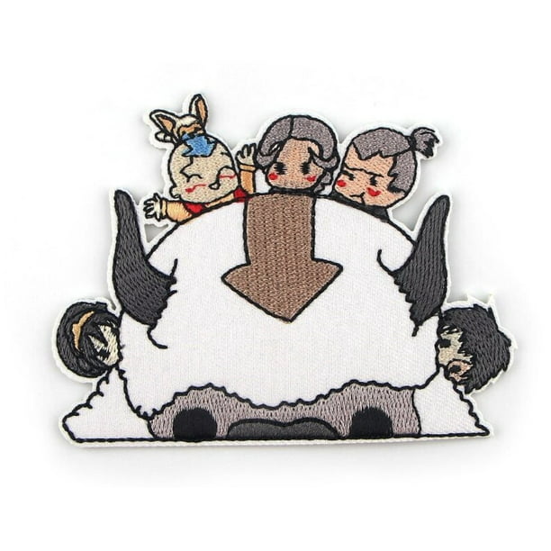 Avatar The Last Airbender Appa Embroidered Iron On Patch